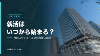 【29卒】就活はいつから始まる？月別の就活スケジュールと、先行して動く1,549人が見ている企業